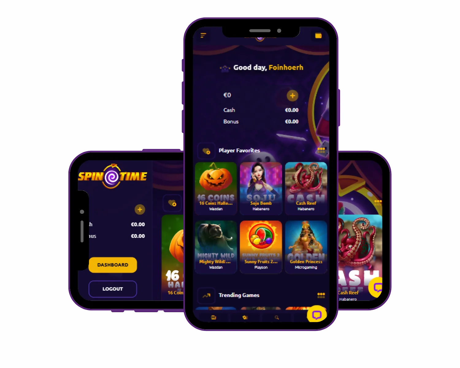 Spin Time Casino app